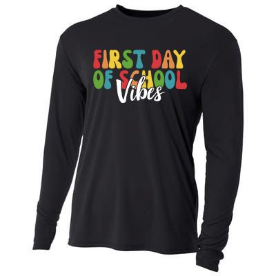 First Day Of School Vibes Cooling Performance Long Sleeve Crew