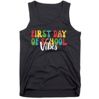 First Day Of School Vibes Tank Top