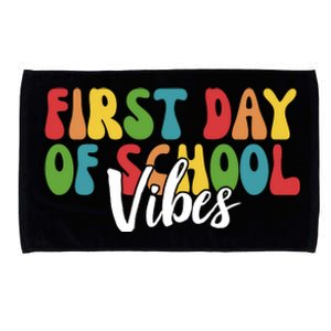 First Day Of School Vibes Microfiber Hand Towel