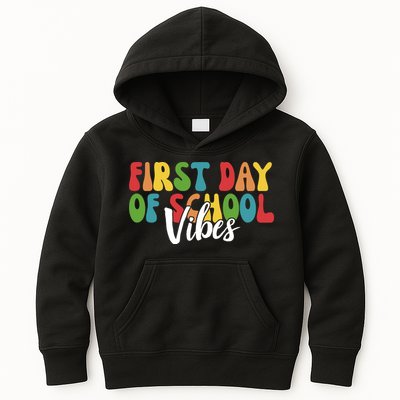 First Day Of School Vibes Kids Hoodie