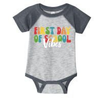 First Day Of School Vibes Infant Baby Jersey Bodysuit