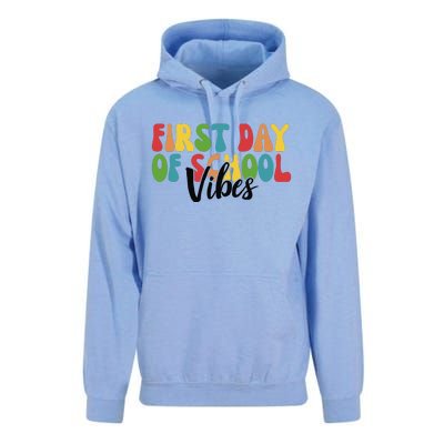 First Day Of School Vibes Unisex Surf Hoodie