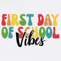 First Day Of School Vibes Garment-Dyed Sweatshirt