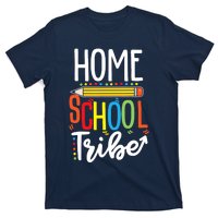 First Day Of School Homeschool Tribe Teacher T-Shirt