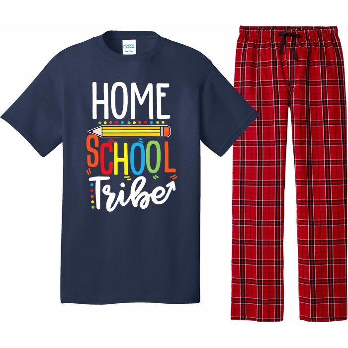 First Day Of School Homeschool Tribe Teacher Pajama Set