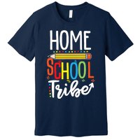 First Day Of School Homeschool Tribe Teacher Premium T-Shirt