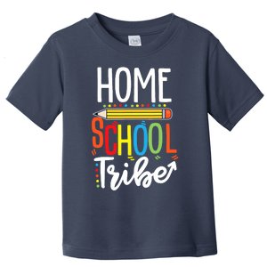 First Day Of School Homeschool Tribe Teacher Toddler T-Shirt