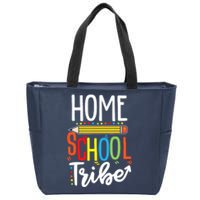 First Day Of School Homeschool Tribe Teacher Zip Tote Bag