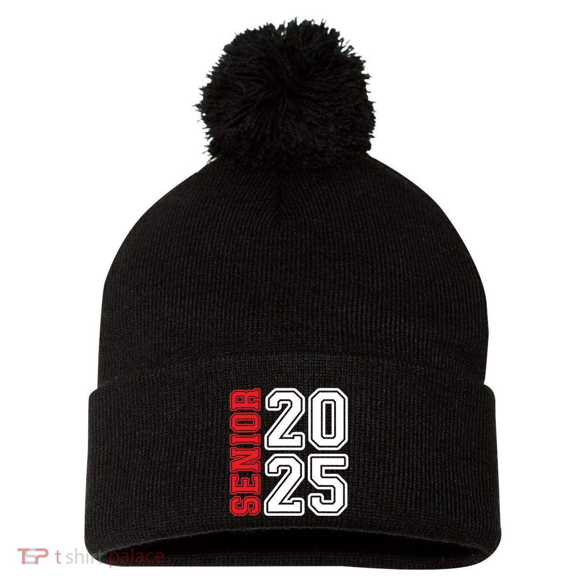 First Day Of School Pom Pom 12in Knit Beanie