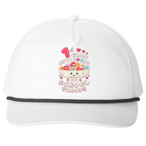 First Day Of 1st Grade Girl Back To School First Grade Cute Snapback Five-Panel Rope Hat