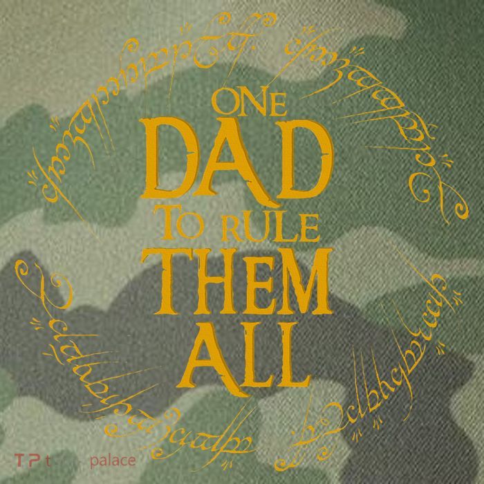 FatherS Day One Dad To Rule Them All Father Gift Legacy Tie Dye Trucker Hat