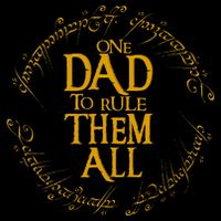 FatherS Day One Dad To Rule Them All Father Gift Wool Snapback Cap