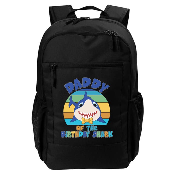Funny Daddy Of The Birthday Shark Backpack