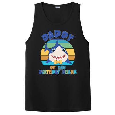 Funny Daddy Of The Birthday Shark PosiCharge Competitor Tank