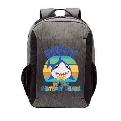 Funny Daddy Of The Birthday Shark Vector Backpack