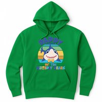 Funny Daddy Of The Birthday Shark Hoodie