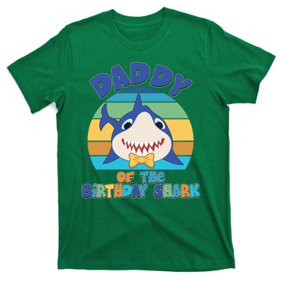 Funny Daddy Of The Birthday Shark T-Shirt