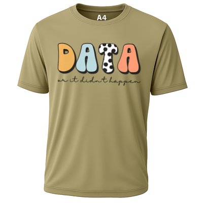 Funny Data Or It Didn't Happen Aba Therapist Special Ed Inclusion Performance Shirt