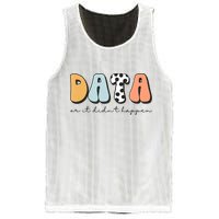 Funny Data Or It Didn't Happen Aba Therapist Special Ed Inclusion Mesh Reversible Basketball Jersey Tank