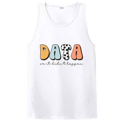 Funny Data Or It Didn't Happen Aba Therapist Special Ed Inclusion PosiCharge Competitor Tank