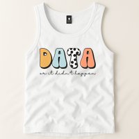 Funny Data Or It Didn't Happen Aba Therapist Special Ed Inclusion Tank Top