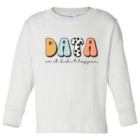 Funny Data Or It Didn't Happen Aba Therapist Special Ed Inclusion Toddler Long Sleeve Shirt