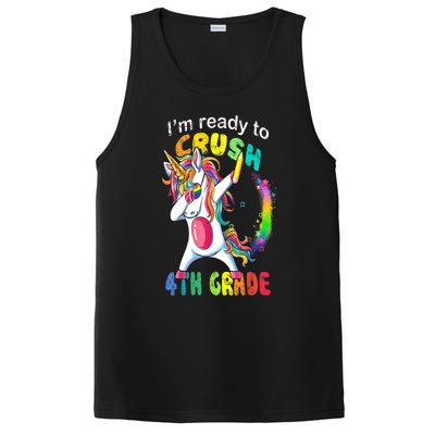 First Day Of School First Day Of Fourth Grade Unicorn Gift Cool Gift PosiCharge Competitor Tank