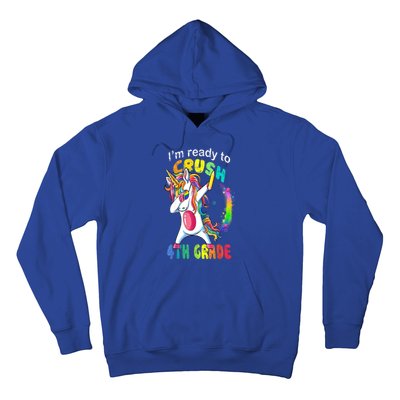 First Day Of School First Day Of Fourth Grade Unicorn Gift Cool Gift Hoodie