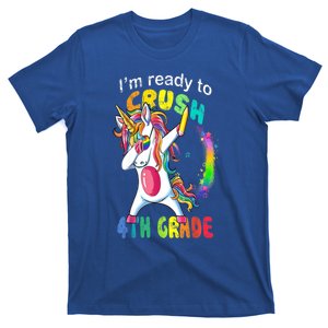 First Day Of School First Day Of Fourth Grade Unicorn Gift Cool Gift T-Shirt