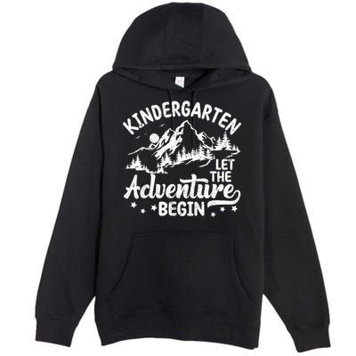 First Day Of Kindergarten 1st Day Of School Kids Teachers Premium Pullover Hoodie