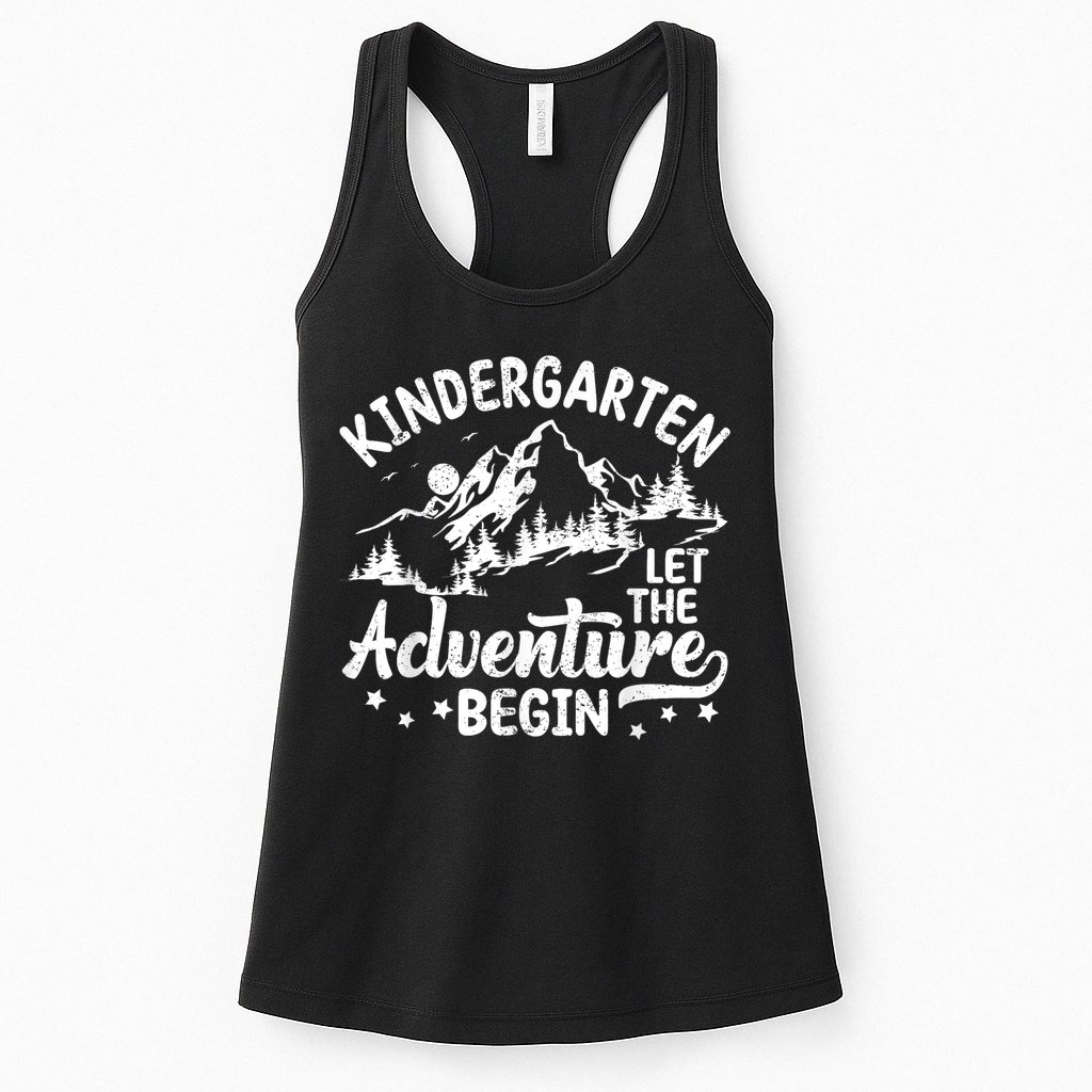First Day Of Kindergarten 1st Day Of School Kids Teachers Womens Tank Top