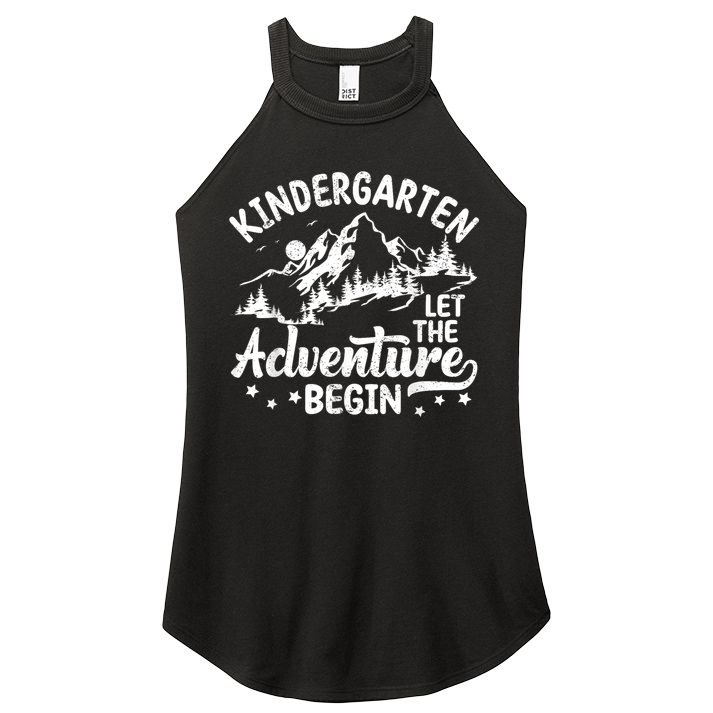 First Day Of Kindergarten 1st Day Of School Kids Teachers Women's Perfect Tri Rocker Tank