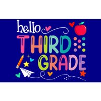 First Day Of Third Grade Teacher Welcome Back To School Gift Bumper Sticker