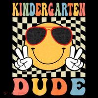 First Day Of School Kindergarten Dude Back To School T-Shirt