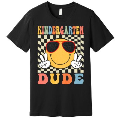 First Day Of School Kindergarten Dude Back To School Premium T-Shirt