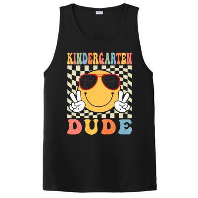 First Day Of School Kindergarten Dude Back To School PosiCharge Competitor Tank