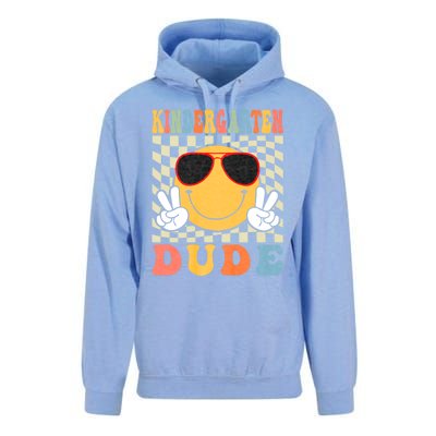 First Day Of School Kindergarten Dude Back To School Unisex Surf Hoodie