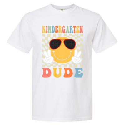 First Day Of School Kindergarten Dude Back To School Garment-Dyed Heavyweight T-Shirt