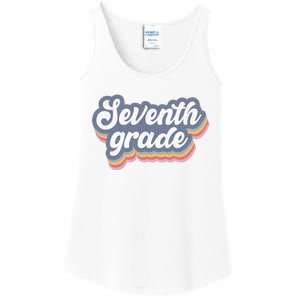 First Day Of School Seventh Grade Teacher 1st Day 7th Grade Ladies Essential Tank