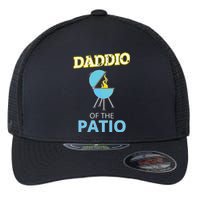 Funny Daddio Of The Patio Fathers Day BBQ Grill Flexfit Unipanel Trucker Cap