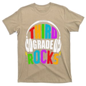 First Day Of 3rd Grade Rocks Back To School Teacher T-Shirt