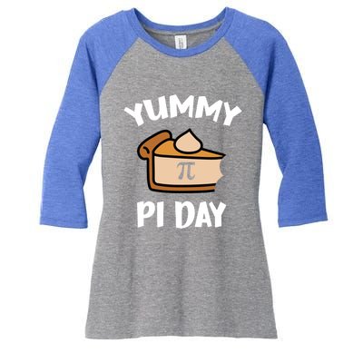 Funny Digits Of Pi Rainbow 3 14 Happy Pi Day Math Teacher Meaningful Gift Women's Tri-Blend 3/4-Sleeve Raglan Shirt