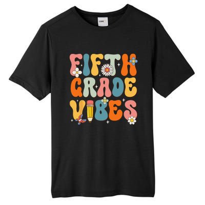 First Day Of School Fifth Grade Vibes Back To School Tall Fusion ChromaSoft Performance T-Shirt