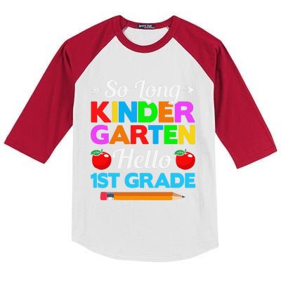 First Day Of School Clothes New School Year First Grader Kids Colorblock Raglan Jersey