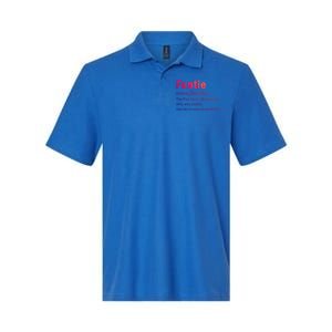 Funtie Definition Of A Fun Auntie Or Aunt Cooler Than A Mom Gift Softstyle Adult Sport Polo