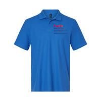 Funtie Definition Of A Fun Auntie Or Aunt Cooler Than A Mom Gift Softstyle Adult Sport Polo