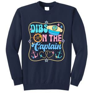 Family Dibs On The Captain Vacation Family Trip Tall Sweatshirt