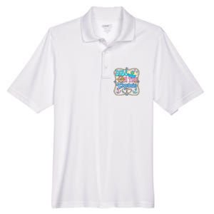 Family Dibs On The Captain Vacation Family Trip Men's Origin Performance Pique Polo