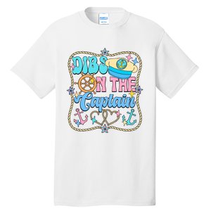 Family Dibs On The Captain Vacation Family Trip Tall T-Shirt