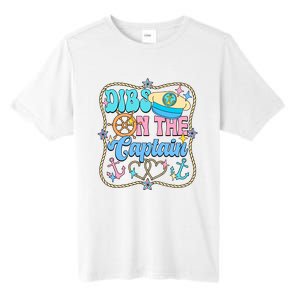 Family Dibs On The Captain Vacation Family Trip Tall Fusion ChromaSoft Performance T-Shirt